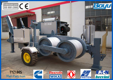 190kn Overhead  Hydraulic Pulling Machine With Groove number 10 Engine Cummins