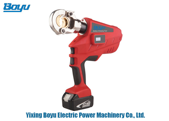 Electric 60KN Hydraulic Battery Crimping Tool For Cu / Al Cable And Armoured Cable